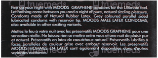 Moods Graphene Ultimate Feel Condoms 10 With 3 Moods Lube Sachets Free